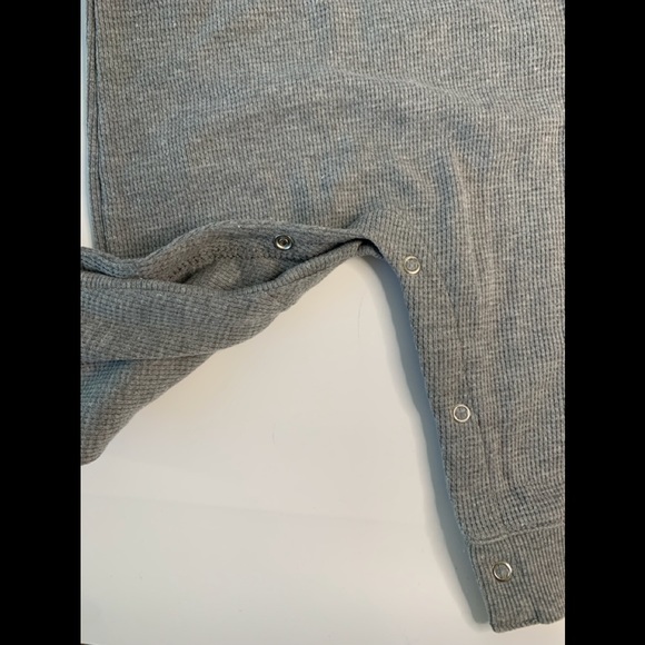 HURLEY Baby Girl Boy Thermal Hooded Coverall Gray 6M NWT - Picture 5 of 6